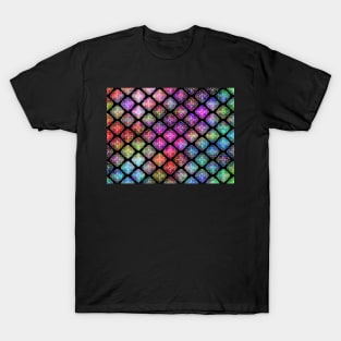 Rings Of Color Pattern T-Shirt